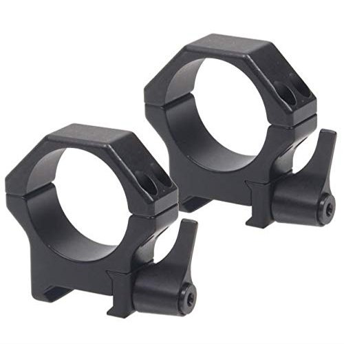 Contessa Pair of Rings for Picatinny in Reinforced Steel -  1" H 19 mm SR