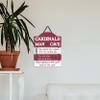 FOCO NFL Arizona Cardinals Wood SignWood Man Cave Sign, Team Colors, One Size view 4