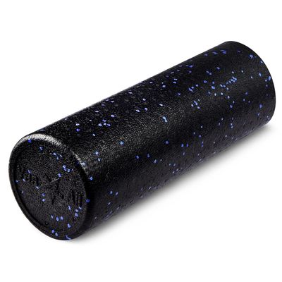 Yes4All High Density Foam Roller for Back, Variety of Sizes & Colors for Yoga, Pilates - Blue Speckled - 18 Inches