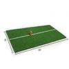 Interior Accessories Interior Accessories Mini Golf Practice Mat Golf Hitting Turf Mat Grass Pad with White Line Indoor view 2