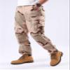 BACKBONE Mens Casual Street Fashion Camo Cargo Pants Army Combat Military BDU Pants Work Hunt Pants (Tri-Color Desert Camo,Size 42) view 3