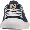 FOCO Navy Midshipmen NCAA Mens Low Top Big Logo Canvas Shoes - 7 view 2
