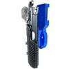 Pro Heavy Duty Competition Holster fits CZ 75-SP01 (Right-Hand Draw, Blue/Carbon Fiber) view 1