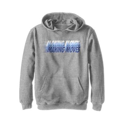 Fifth Sun Boys' Hooded Sweatshirt, Athletic Heather, X-Large