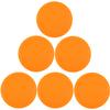ONE250 3 1/4 inch Air Hockey Pucks, Full Size Goal Packs Replacement Accessories for Game Tables (6 Pcs) (Orange) view 1