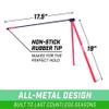 GoSports Football Kicking Tee Metal Place Kicking Stand for Field Goal Kicks - Portable Holder Compatible with All Football Sizes view 3