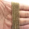 2mm Round Faceted Small Jewelry Loose Gemstone Beads Strand 15" Natural Stone for Necklace Bracelet DIY Design (#30 Rose Gold Hematite) view 2
