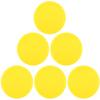 ONE250 3 1/4 inch Air Hockey Pucks, Full Size Goal Packs Replacement Accessories for Game Tables (6 Pcs) (Yellow) view 1