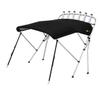 Oceansouth Breakwater Sportz Bimini Top with Rocket Launcher 4ft Length (Black, Mounting Width 59"-67") view 1