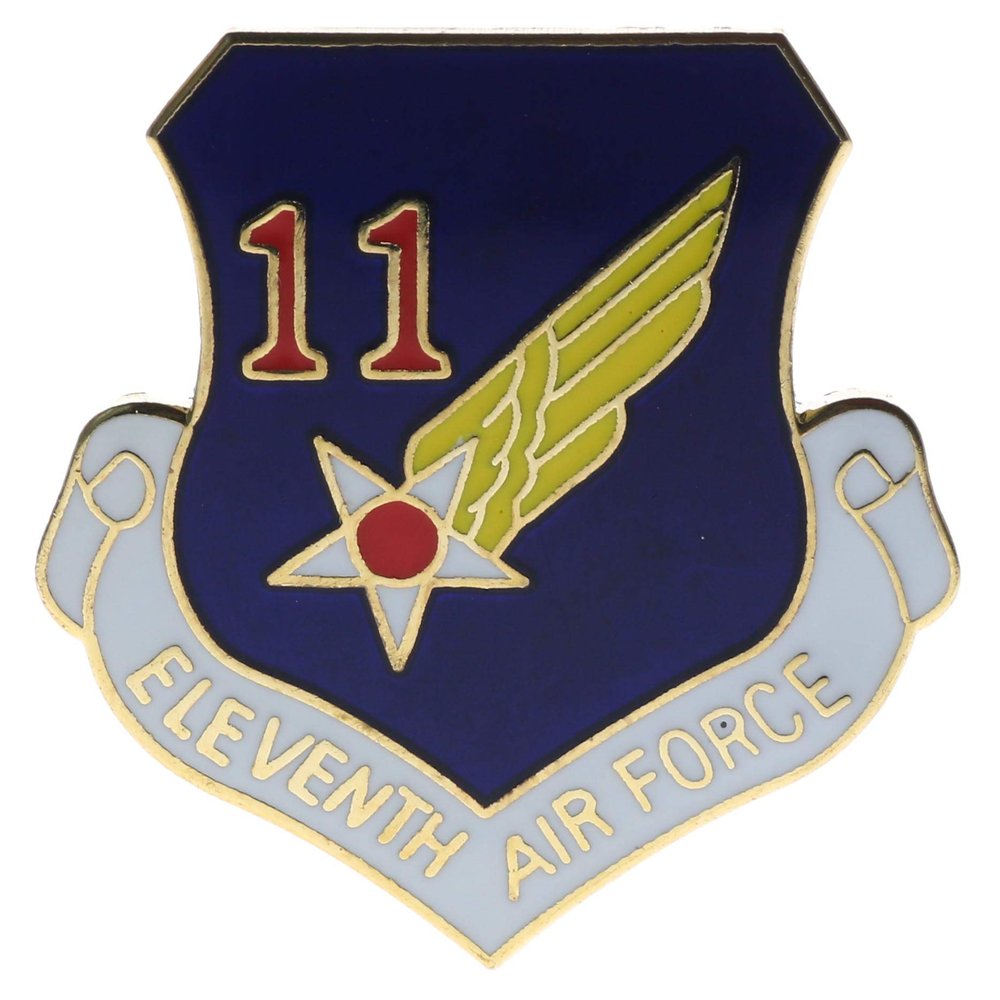 11th Air Force USAF 11AF Hat or Lapel Pin H15958 F1D35S