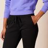 Amazon Essentials Women's French Terry Fleece Capri Jogger Sweatpant Pants, -Black, XX-Large view 4