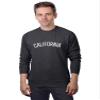 Daxton California Sweatshirt Athletic Fit Pullover Crewneck French Terry Fabric, Hth Chc Sweatshirt White Letters, M view 1