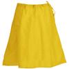 Indian Trendy Sari Petticoat Cotton Stitched Adjustable Waist Saree Underskirt Lining Skirt - One Size - Yellow view 1