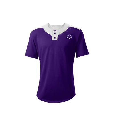 EvoShield Youth E203 2-Button Jersey, Purple - Medium