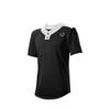 EvoShield E203 2-Button Jersey, Black - Medium view 2