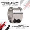 ROOT INDUSTRIES Lithium Double Clamp - Pro Trick Stunt Scooter Clamp - Compatible with Freestyle Bars Standard/Oversized - Variety of Colors - 2 Bolt 6mm Compression for Kick Push Scooter (Polished) view 4