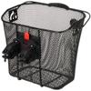 FISCHER E-Bike Handlebar Basket with Quick Attachment, Specially Developed for e-Bikes, Load Capacity 5 kg, Suitable for All Standard displays with a Width of 9 cm, Including Bosch displays, Black view 4