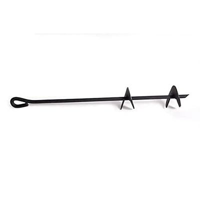 HomePride 30" Eye Anchor 4" Double DISC (4 Pack) for Anchoring Shed's, Boat's, Carports