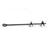 HomePride 30" Eye Anchor 4" Double DISC (4 Pack) for Anchoring Shed's, Boat's, Carports view 1