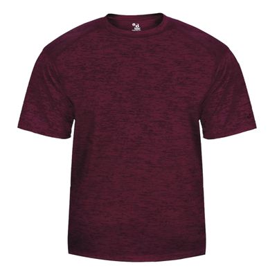 Badger Sports Tonal Blend Tee Maroon Tonal Ble Medium