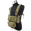 TMC TMC3115 Tactical Combat Lightweight Modular Chest Rig Training Vest Rig Pouch Set KK view 4