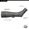 Leupold SX-4 Pro Guide HD 20-60x85mm Spotting Scope - Angled Eyepiece view 2