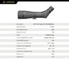 Leupold SX-4 Pro Guide HD 20-60x85mm Spotting Scope - Angled Eyepiece view 4
