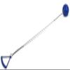 Nelco Turned Steel Competition Hammer - 6.00 kg - 105 mm - IAAF - Blue view 1