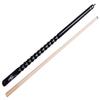 AB Earth 58" Pool Cue/Pool Stick Ergonomic Design Hardwood Canadian Maple 13mm Tip 18-21oz Billiard Cue B1SN, Black 20oz view 2