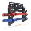 JIZHU Sword Holder Wall Mount Sword Stand Japanese Samurai Sword Display Rack Hanger and Standard Swords  1-4 Tier -4-Tier view 3