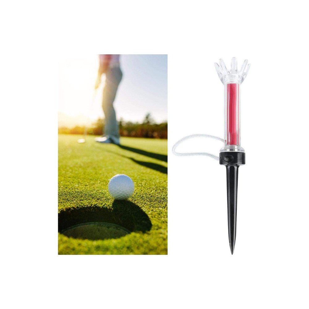 Golf Tee, 3.54inch/3.11inch Pride Professional Flexible Magnetic Plastic Golf Tee Tall Golf Tees Bulk Reduce Side Spin and Friction Elastic Recovery Golf Training 5 Count (Pack of 1)