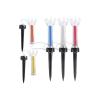 Golf Tee, 3.54inch/3.11inch Pride Professional Flexible Magnetic Plastic Golf Tee Tall Golf Tees Bulk Reduce Side Spin and Friction Elastic Recovery Golf Training 5 Count (Pack of 1) view 2