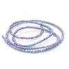 2mm Round Faceted Small Jewelry Loose Gemstone Beads Strand 15" Natural Stone for Necklace Bracelet DIY Design (#35 Multicolor Hematite) view 1