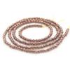 2mm Round Faceted Small Jewelry Loose Gemstone Beads Strand 15" Natural Stone for Necklace Bracelet DIY Design (#32 Brown Hematite) view 1