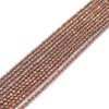 2mm Round Faceted Small Jewelry Loose Gemstone Beads Strand 15" Natural Stone for Necklace Bracelet DIY Design (#32 Brown Hematite) view 2