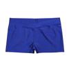 Freebily Girls Boy-Cut Slim Fit Yoga Cheer Volleyball Hot Shorts Low Rise Gymnastics Dance Running Booty Bottom Underwear V-Front Blue 6 view 4