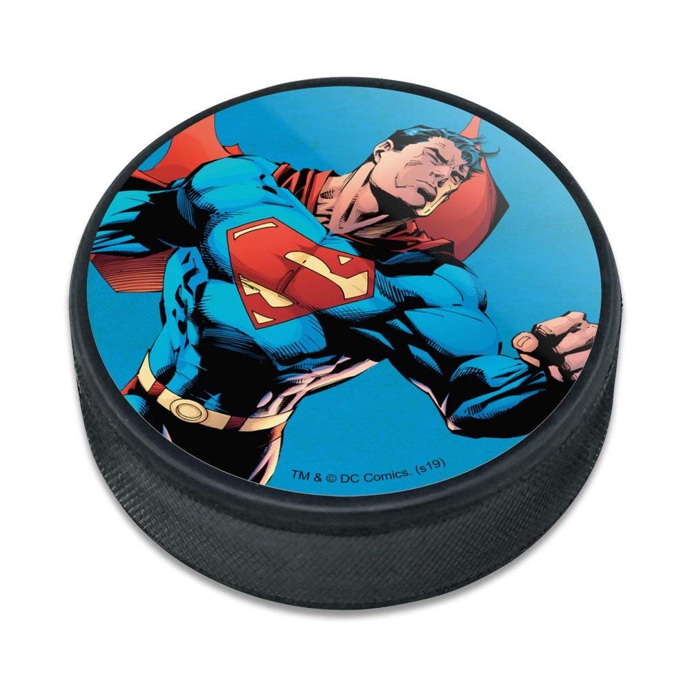GRAPHICS & MORE Superman Character Ice Hockey Puck