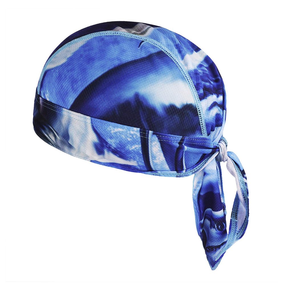 Cycling Skull Cap Sun UV Protection Skeleton Bandana Dew Rap Head Wrap Running Sweatband Headband Headwear Breathable Moisture Wicking Beanie Hiking Gear Dust Wind Proof Halloween Pirate Costume
