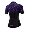Bike Jersey Women's Cycling Jersey Zipper MTB Tops Apparel Mountain Road Bicycle Clothes Breathable Pro Team Biker Racing Shirts for Ladies Female Cycle Clothing Summer Black Blue Black Blue L view 2