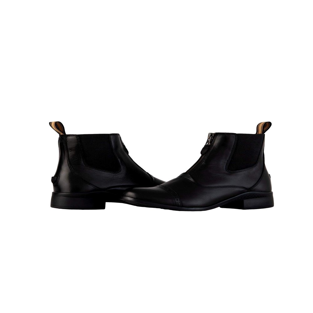 Noble Equestrian Ladies' Traditions Paddock Boots, Size 6-1/2, Black