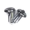SCT USA Scooter and Bike Aluminum Bar Ends Plugs (Black) view 3