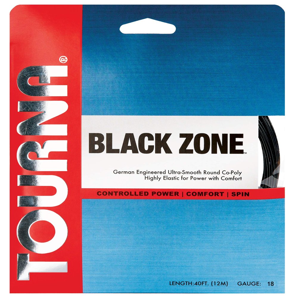 Tourna Black Zone Polyester String 18g Set