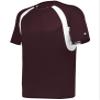 Hook Tee Maroon/White Medium view 1