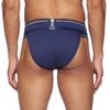 Omtex Men's Athletic JP Stretchable Supporter Back Covered with Cup Pocket, Ideal for Workout and Sports Quick Dry Moisture Wicking Underwear Navy Blue - Small view 4