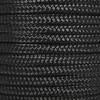 NovelBee 5/8 Inch X 300 Feet Double Braid Nylon Anchor Line with Stainless Steel Thimble and Plastic Chuck (Black) view 4