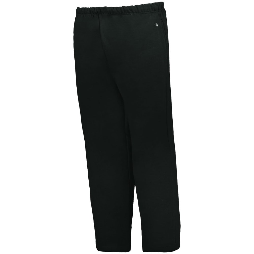 Open Bottom Fleece Pant Black X-Large