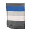 Arcturus Rainier Wool Blanket - 4.5lbs Warm, Heavy, Washable, Large | Great for Camping, Outdoors, Survival & Emergency Kits (White Blue Gray) view 1