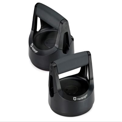 Harbinger Unisex's Pro Push Up Stands, Black, One Size
