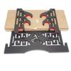 JIZHU Sword Holder Wall Mount Sword Stand Japanese Samurai Sword Display Rack Hanger and Standard Swords  1-4 Tier -3-Tier view 4