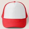Custom Kid Truck Hats Personalized Mesh Adjustable Baseball Cap Sun Visor Hats view 3